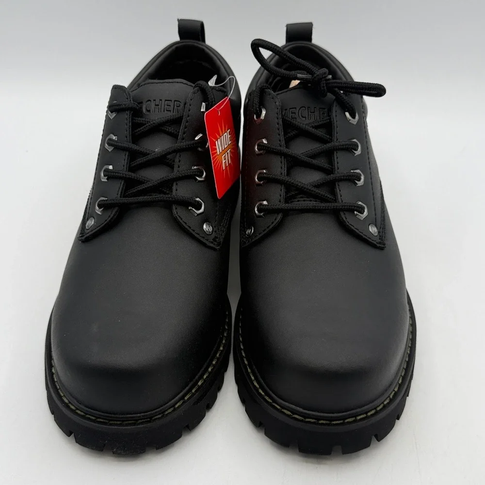 Skechers Tom Cats Shoes Mens Size 8 Black Black Utility 6618EW/BOL